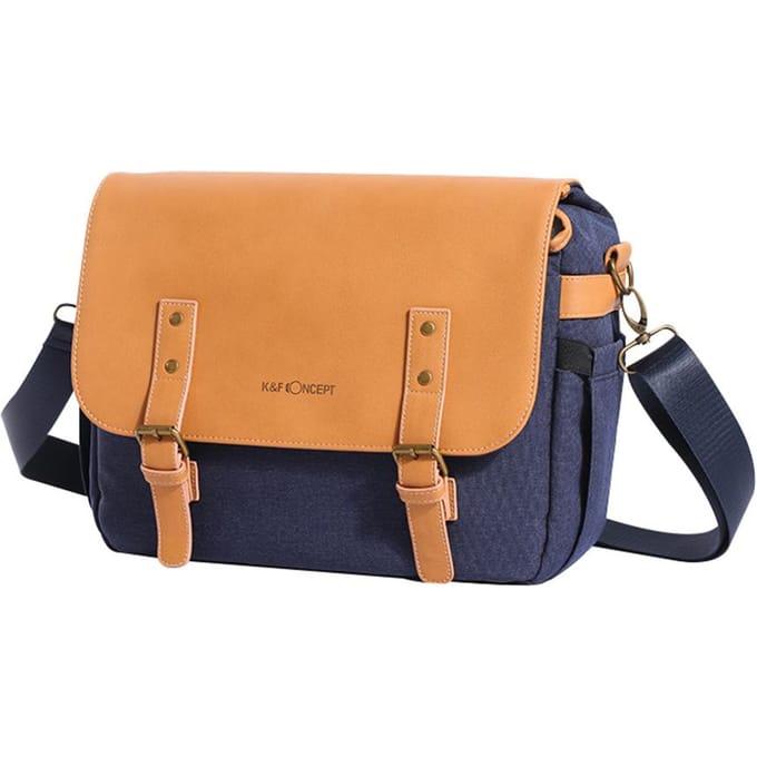 K&F CONCEPT Camera Schoudertas Schokbestendige Camera Tas Draagbare Messenger Tas voor oranje