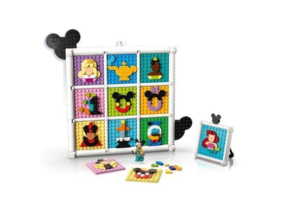 LEGO Disney 100 Jaar Disney Animatiefiguren Mozaïek Knutselset - 43221