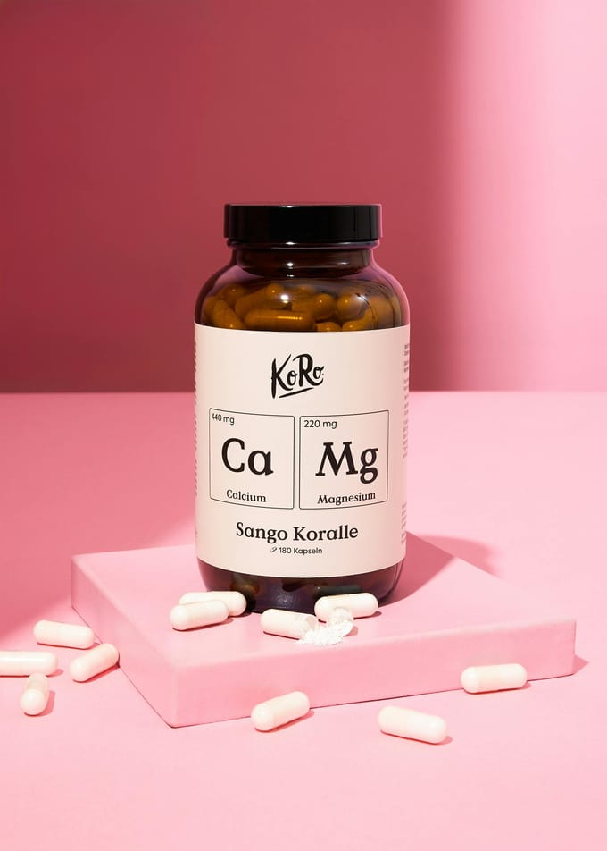 Capsules sango-zeekoraalcalcium + magnesium 180 stuks
