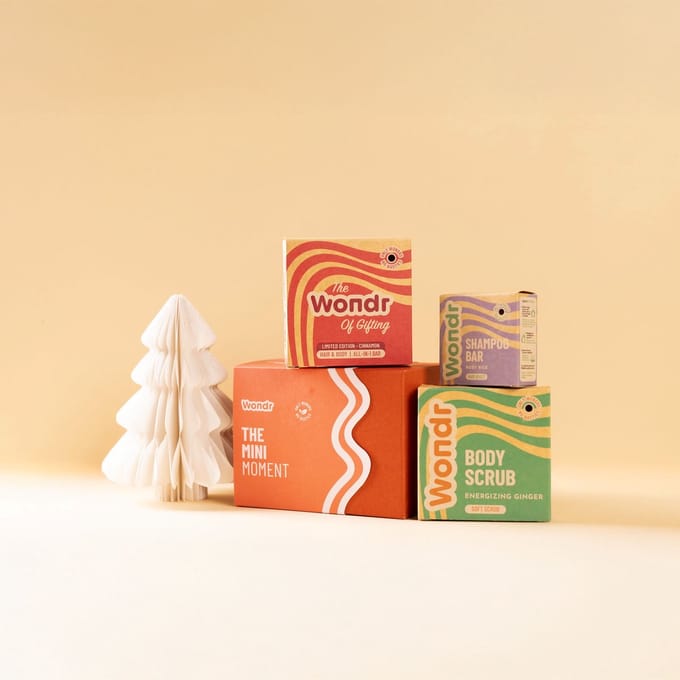 The Mini Moment - Wondr Gift - Kruidige shower essentials