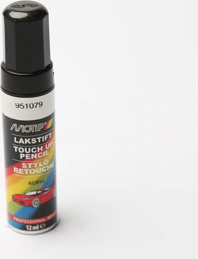 Motip 951079 - Auto lakstift - Grijs Metallic - 12 ml