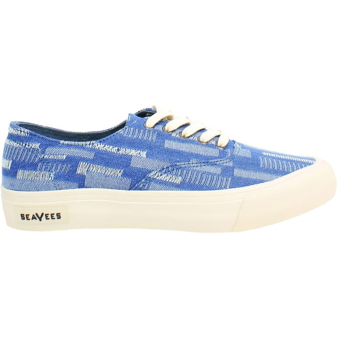 Seavees Legend Borduur Damen Blauwe Schoenen