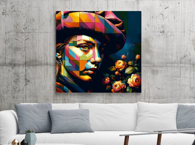 Kunstprint | Wanddecoratie | Forex | 100 × 100 cm