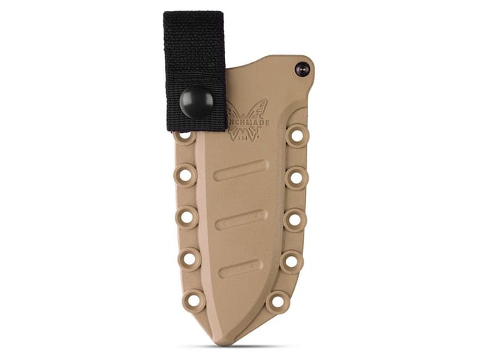Benchmade Sheath for Sibert Adamas Sand – Originele Boltaron Schede met Blade-Tech Tek-Lok