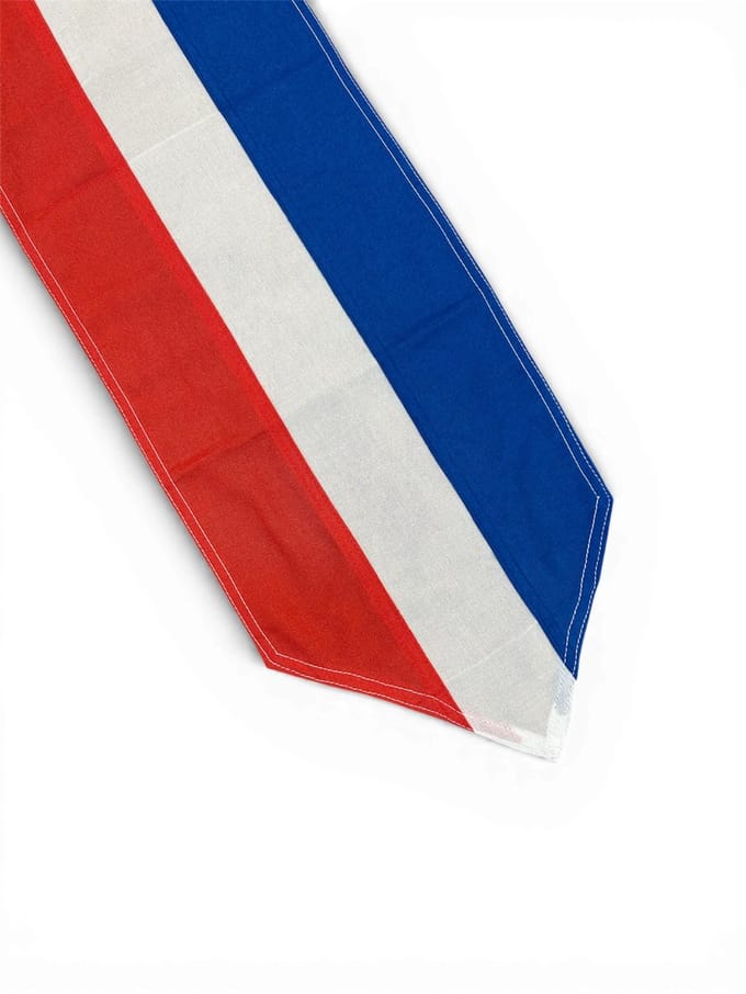Wimpel Nederland rood-wit-blauw 30 x 350cm