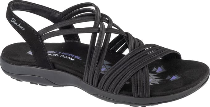 Skechers Damen Sandalette Sunnyside in schwarz