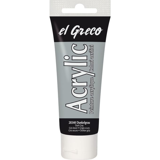 KREUL el Greco Acrylic - Donkergrijs