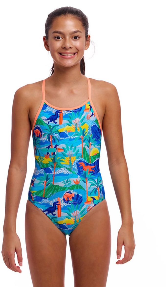 Funkita Diamond Back Zwemkleding Veelkleurig 12 Years Meisje