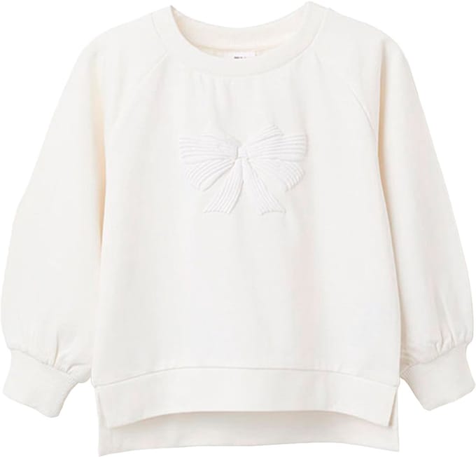 Zippy 3107405202 Sweatshirt Wit 3-4 Years Meisje