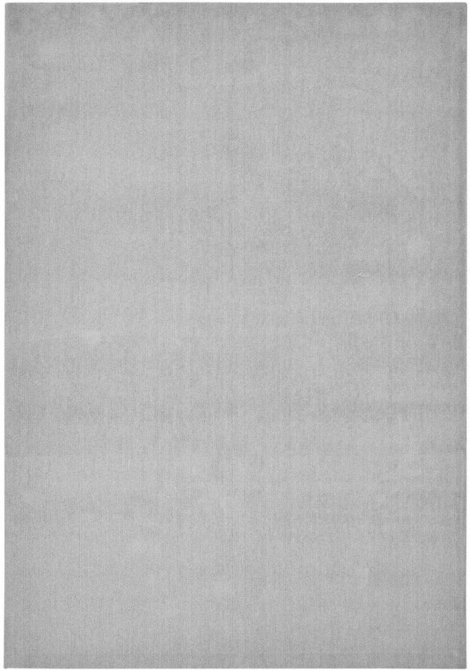 Wasbaar vloerkleed - Softwash lichtgrijs 140x200