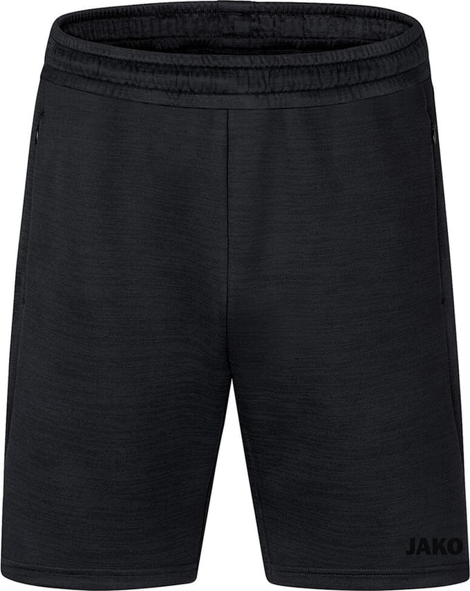 Jako Challenge Short Kinderen - Zwart Gemeleerd | Maat: 164