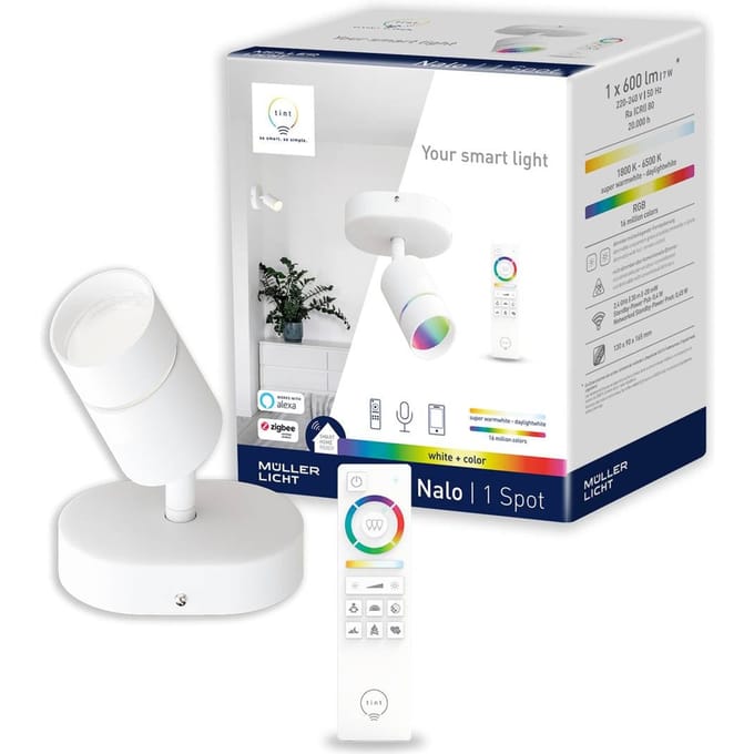 Müller licht tint Nalo LED spot, 1-lamp