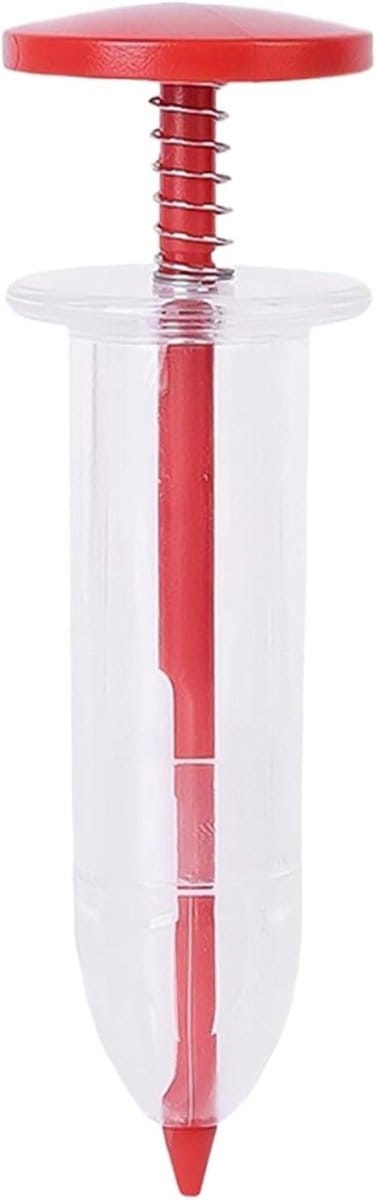 Zaad Dispenser - Planten Hulp - Efficiënt Zaaien - Precisie Afstand - 12 cm - Groen