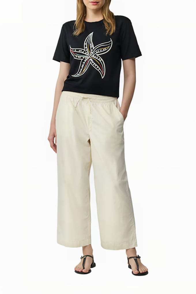s.Oliver  Hosen Off White Größe: W46 | Stoffhosen Outlet | Damen | Weiß