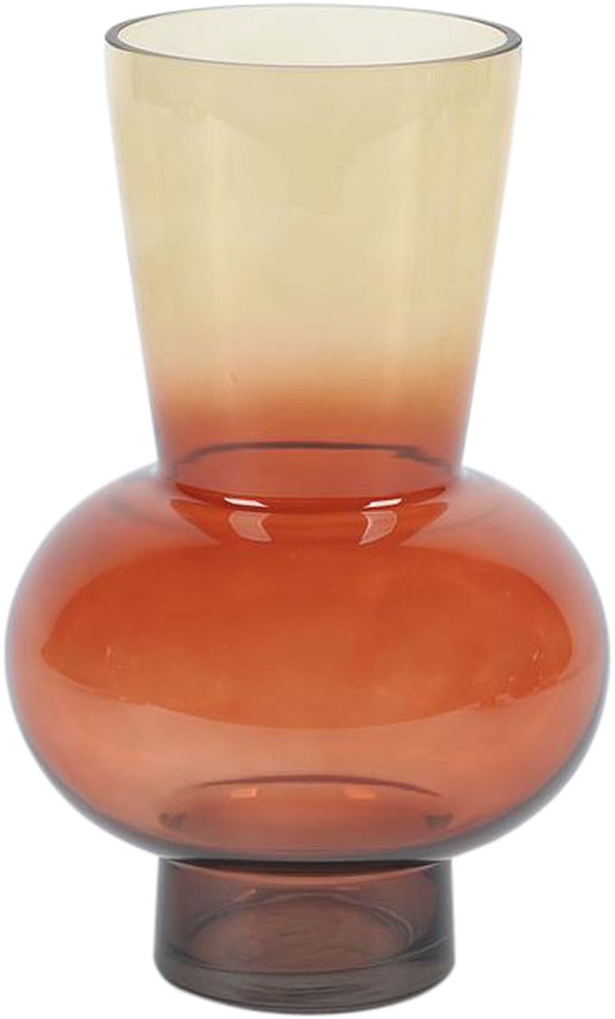 Rasteli Vaas Trioble Glas 3 kleuren D 15.5 cm H 24.5 cm