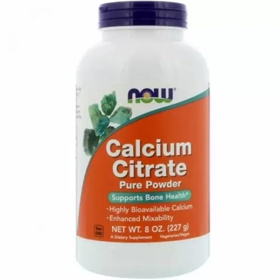 Now Foods - CALCIUM CITRAAT POEDER, 600 mg, 227 gr