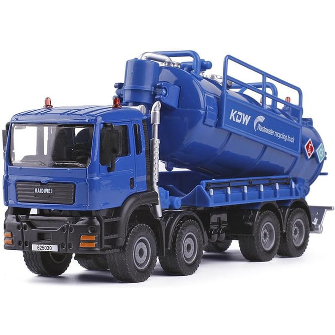 1 50 Legering Recycling Transport Auto Speelgoedmodel Technisch Voertuig Kinder Cadeau B318 Duurzaam Verzamelobject