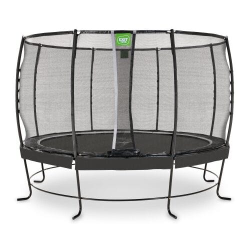 EXIT Lotus Premium Trampoline ø366cm - Op Poten - Rond - Trampoline Buiten - Voor Kinderen - Zwart