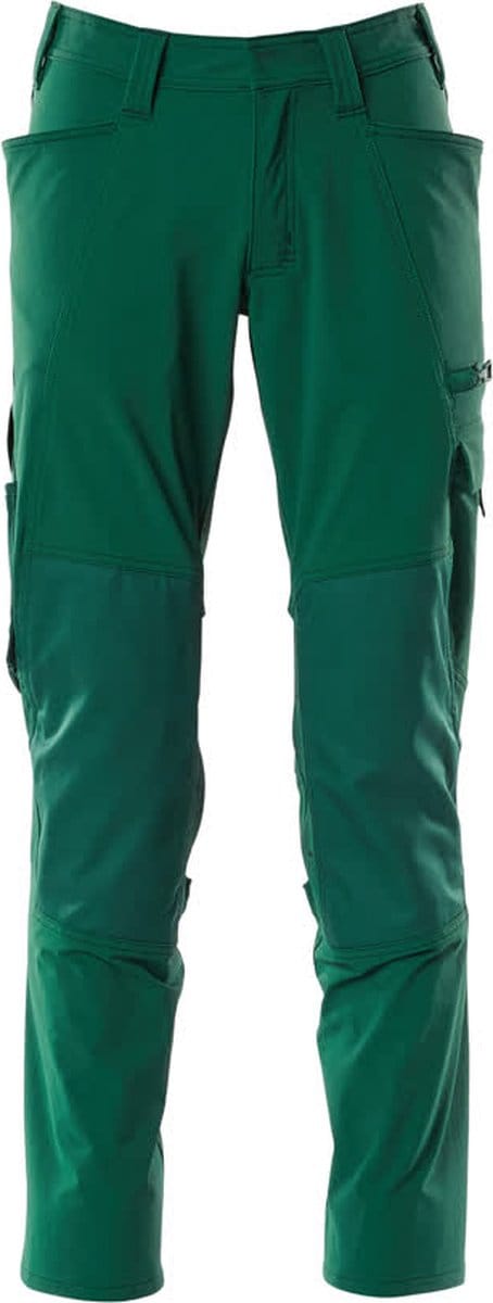 Mascot Accelerate Broek met kniezakken 18079-511 - Groen - C46 - 76