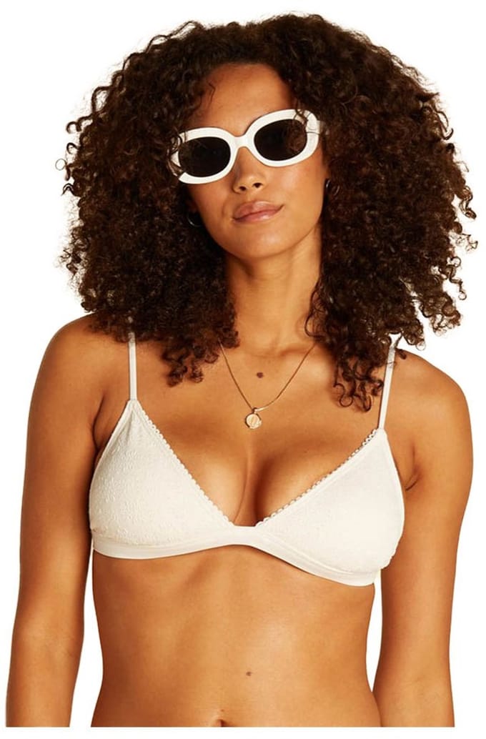 Billabong Eye-lityour Fire Fixed Tri Bikinitop Wit M Vrouw