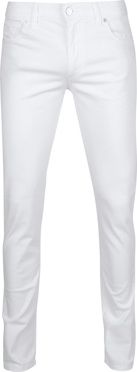 Alberto Pipe Denim Wit - Maat W 31 - L 32 - Heren - Jeans