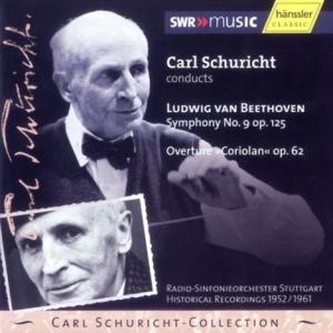 Radio-Sinfonie Orchester Stuttgart, Carl Schuricht - Beethoven: Symphony No.9 | Overture Coriolan (CD)