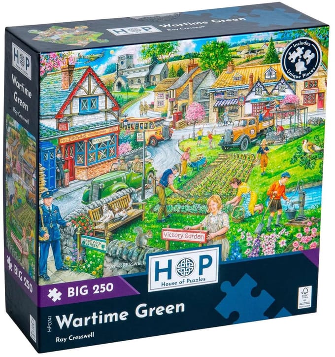 Wartime Green Puzzel 250 XL Stukjes