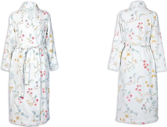 Pip Studio Les Fleurs Badjas - Wit - S