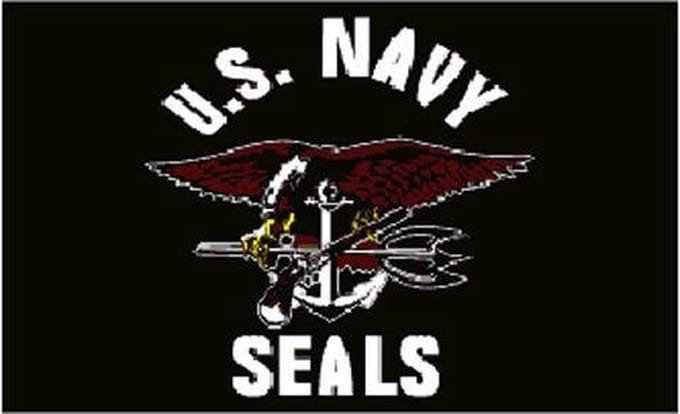Navy Seals vlag 90 x 150