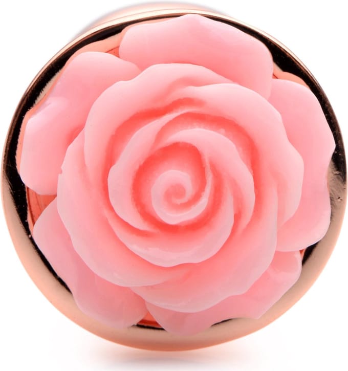 XR Brands Butt Plug - Klein pink