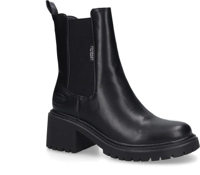Dockers by Gerli Dames Boots Enkellaars Stiefelette 57NA201-610-100 Zwart
