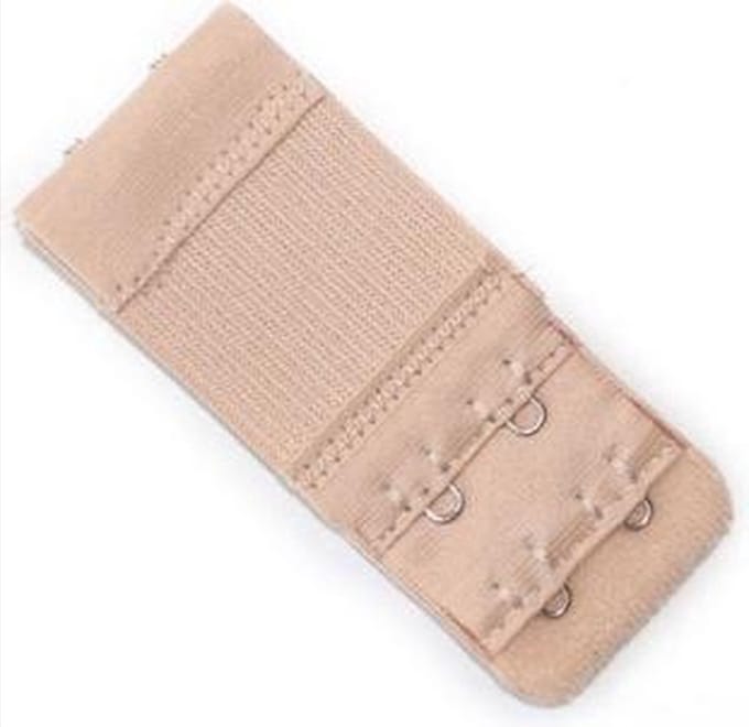 Go Go Gadget - Bh Verlengstuk - Beha - 2 haaks - Met elastiek - 1 stuk - Beige