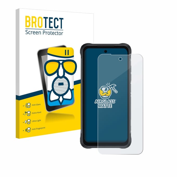 BROTECT - Screenprotector voor Umidigi Bison 2 - Folie Beschermfolie Beschermglas matte