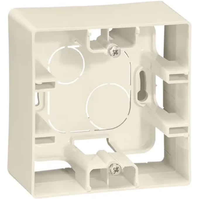 Legrand Opbouwraam 1 Module Niloé Wit Crème