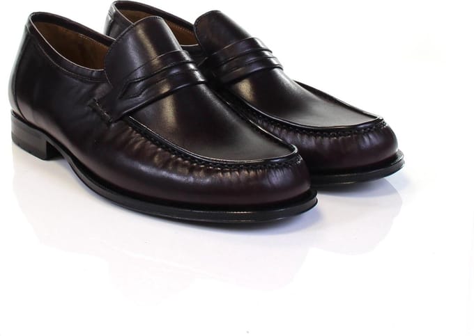 Van Bommel Heren Veterschoenen - Bordeaux - Maat 42.5