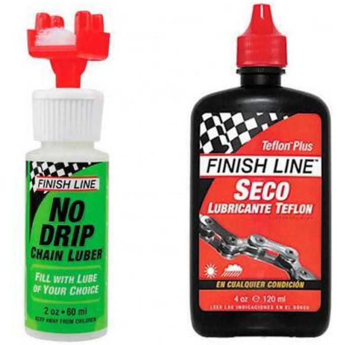 Smeermiddel Finish Line No Drip Chain Combo