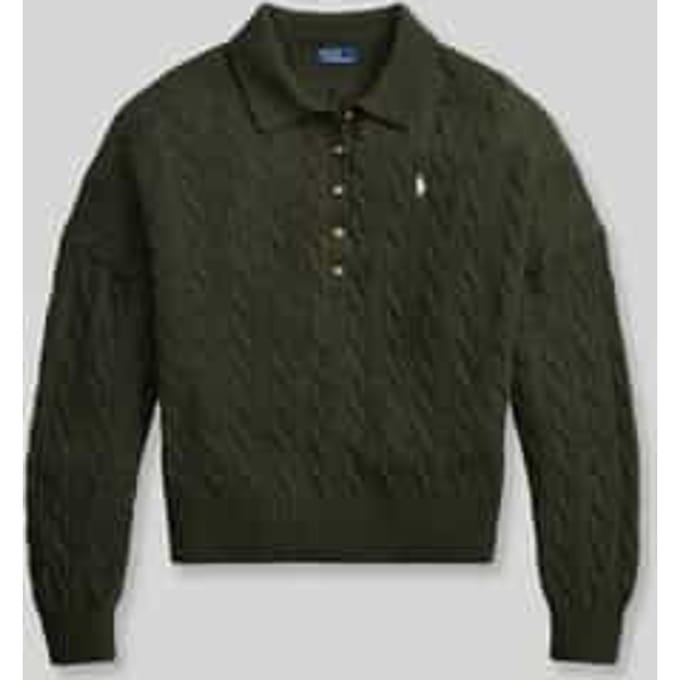 Loose fit pullover van wol-mix met kasjmier-aandeel