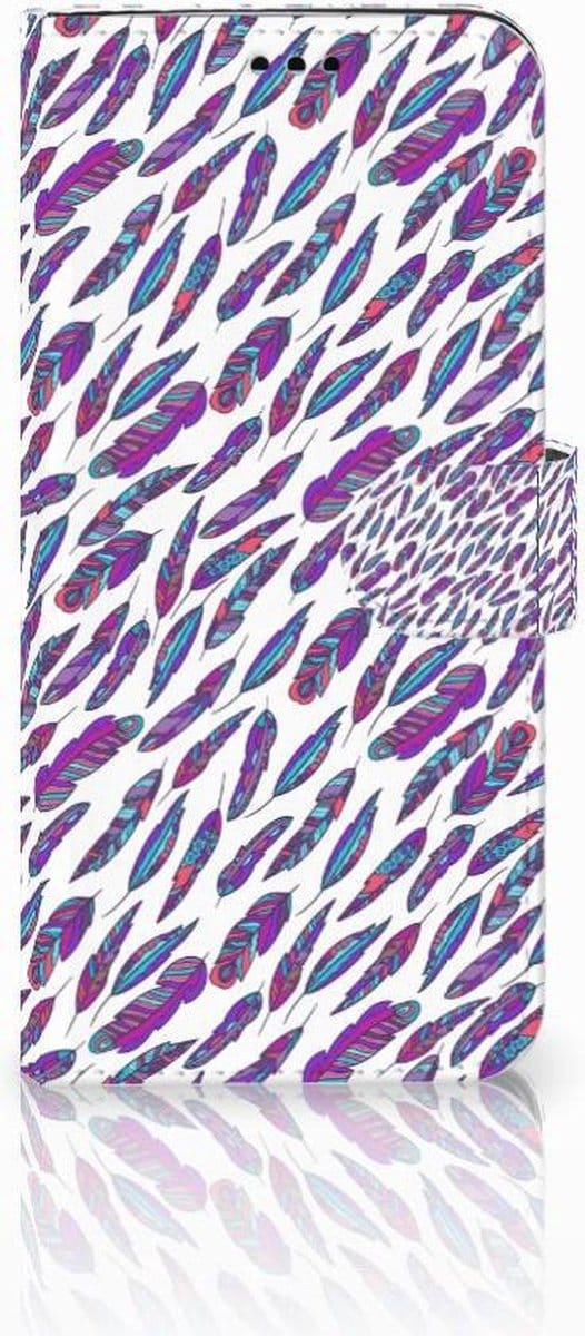 Samsung Galaxy S9 Plus Telefoon Hoesje Feathers Color