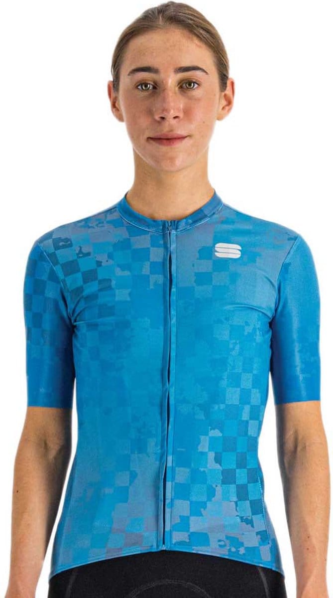 Sportful ROCKET Fietsshirt Dames Berry Blue Blue Sea - Vrouwen - maat S