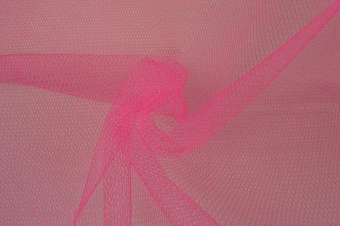 Tule stof - Fuchsia - 1 meter - Per meter - 150cm breed