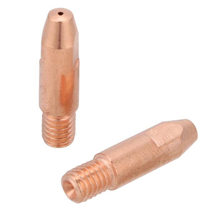 20 stuks koperen contacttip M6 voor Binzel 24KD MIGMAG-lasbrander (1.2mm)