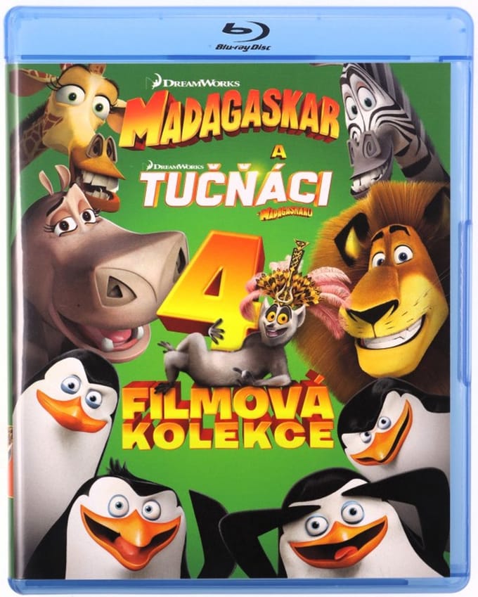 Madagascar [4xBlu-Ray]