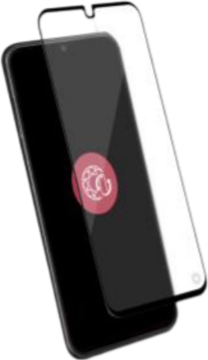 Force Case, Screenprotector geschikt voor Galaxy A15 4G / 5G - Tempered Glass 2.5D 9H+, Transparant zwart