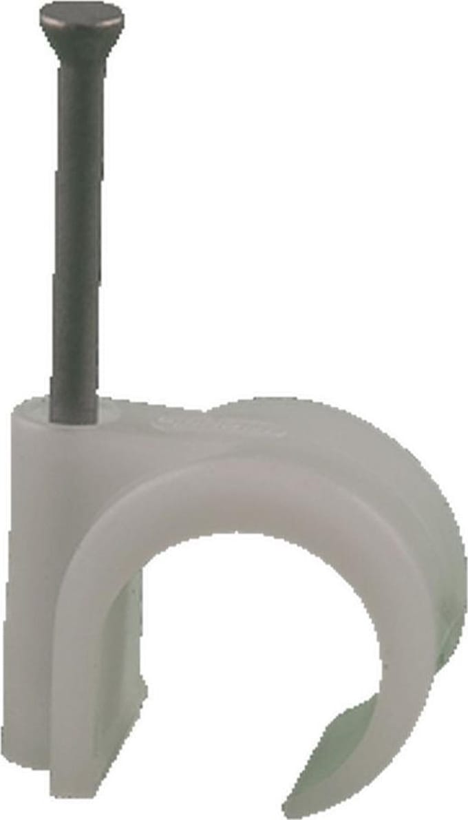 MEPA spijkerclip SP, kunstst, diam 19 - 22mm, rond (v/ronde kabel)