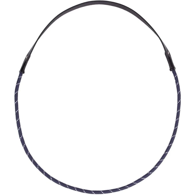 QHP - Halstertouw - Leer - Navy - Maat Shet