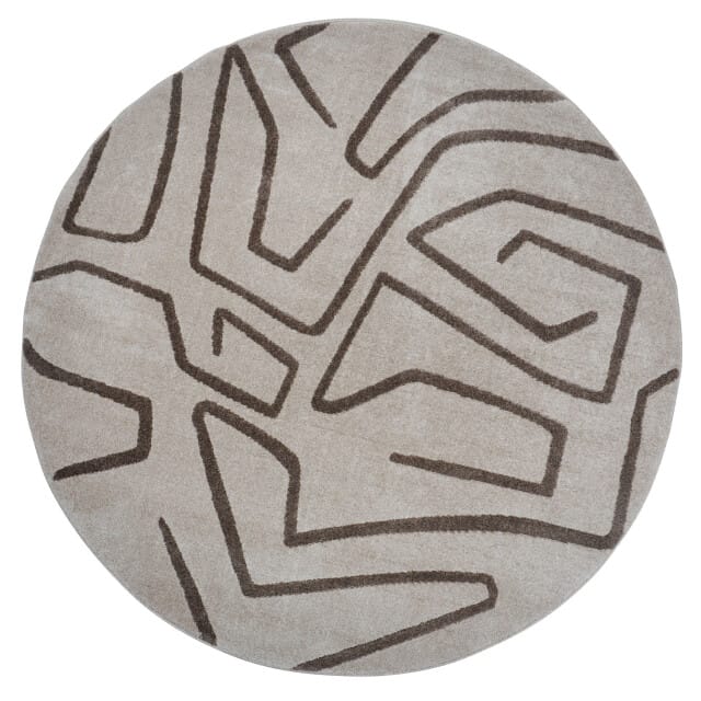 Veer Carpets Vloerkleed labyrint rond ø200 cm