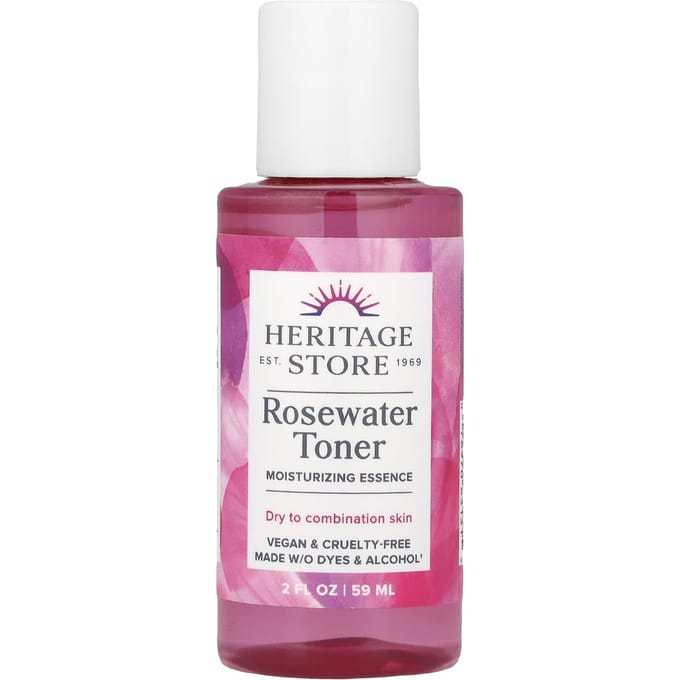 Rozenwater Toner, Hydraterende Essentie, 59ml(2 fl oz) pink