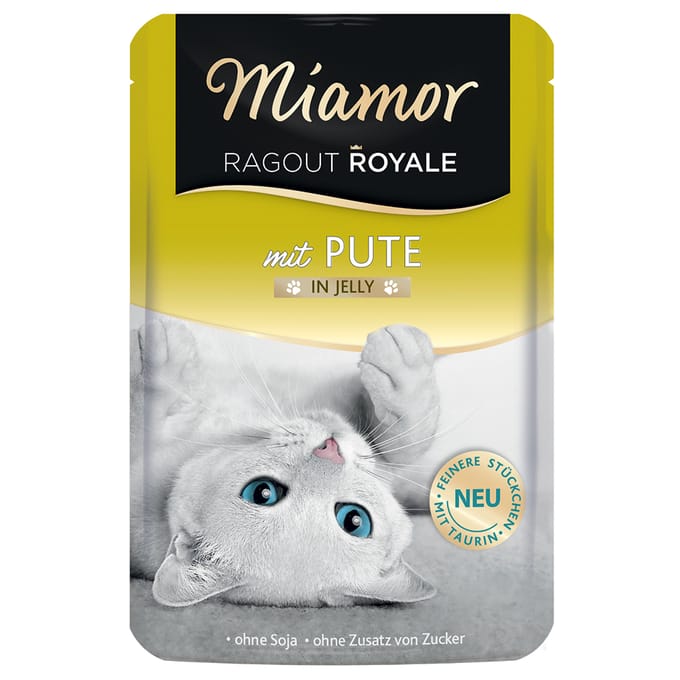 22x100g Ragout Royale Kalkoen Miamor Kattenvoer