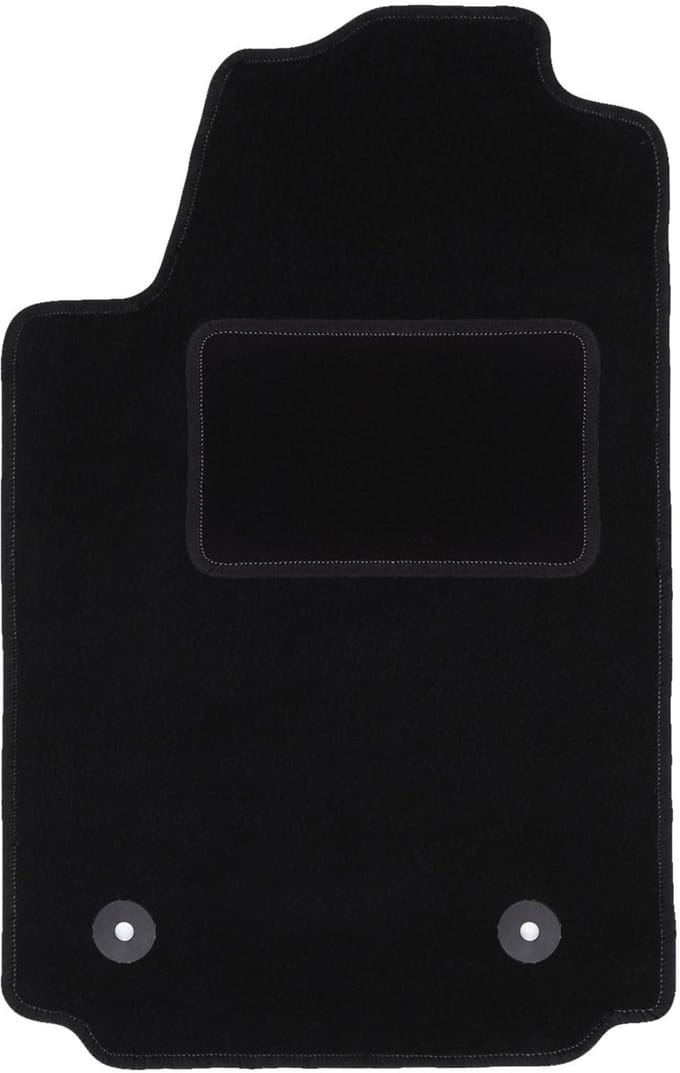 Bestuurdersmat zwart voor: Audi A2 hatchback (2000-2005)