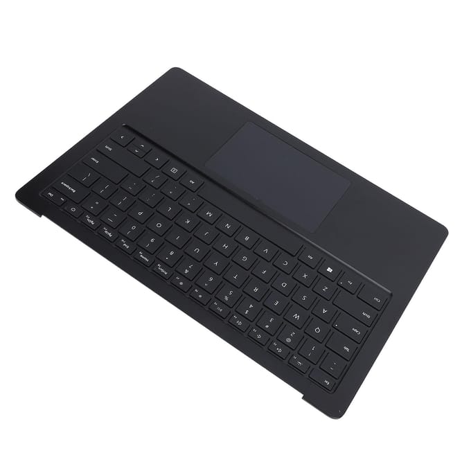 Laptop Palmsteun Toetsenbord Volledige Grootte Laptop Palmsteun Toetsenbord Touchpad Assemblage voor Laptop 3 4 5 1951 zwart